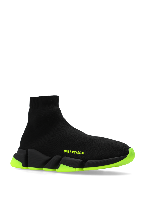 スニーカー Balenciaga Speed 3.0 Sneaker Black BALENCIAGA Speed 2.0 Logo-Print Stretch-Knit Sneakers | endource